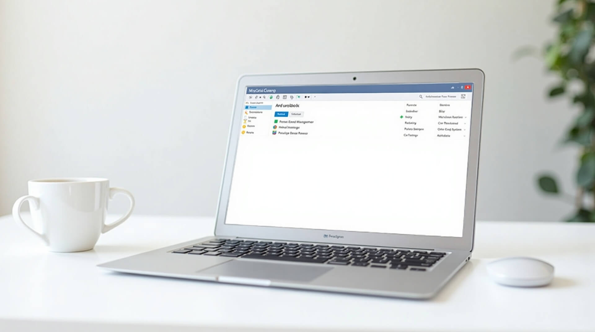 AI Email Triage categorisation view