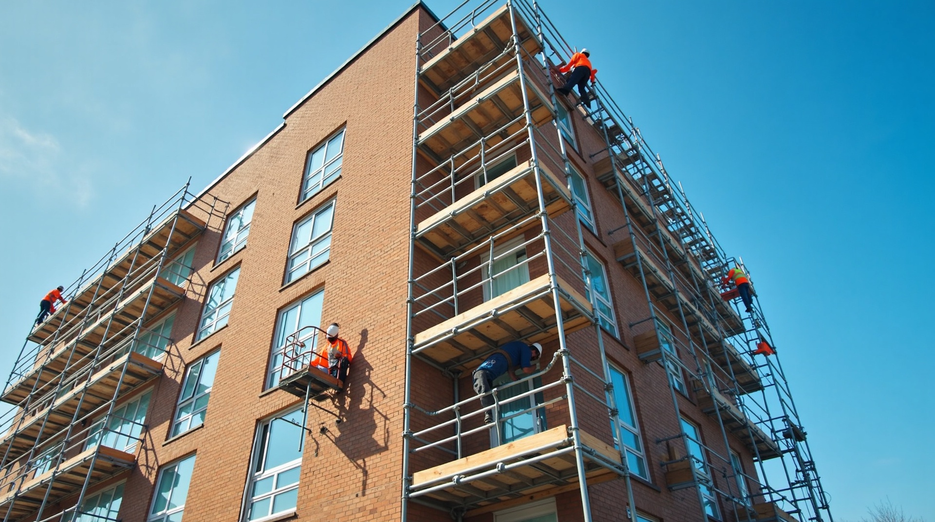 Contractor team reviewing jobs on WiseBlock